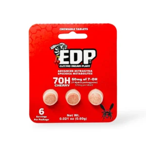 edp 7oh 7 hydroxymitragynine kratom extract tablets cherry 20mg per tablet 50299